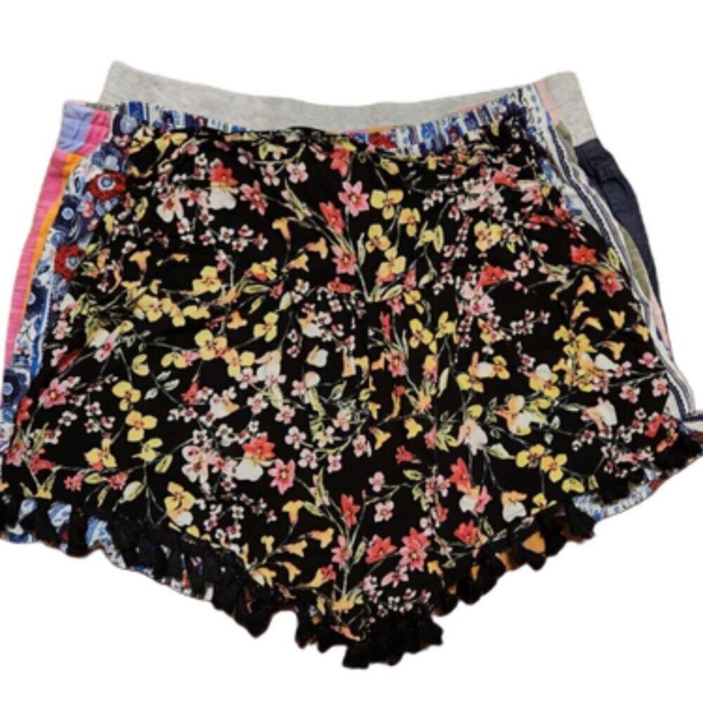 Girls Lot Set of 4 Casual Shorts || EUC sz 7-12